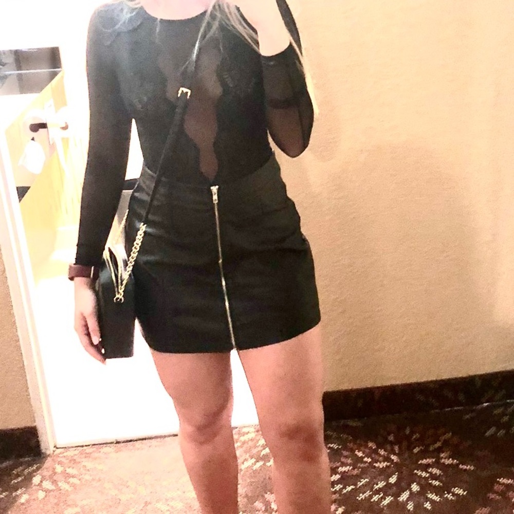 Black bodysuit